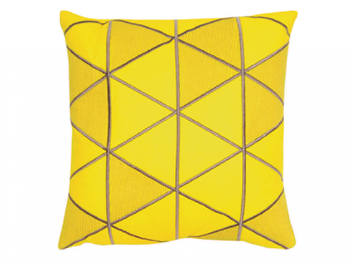 Coussin Fred jaune